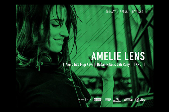 Amelie Lens green love 2018 novi sad