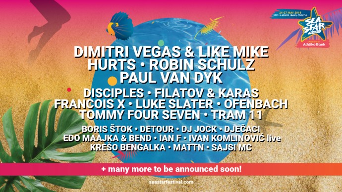 Sea Star 2018 - techno DJ heroji