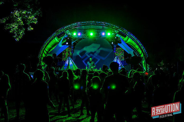 Gaia Trance zone Revolution festival