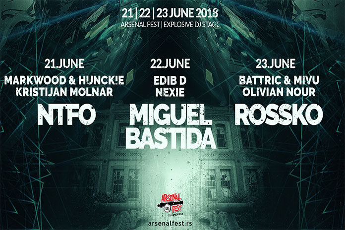 Arsenal fest Explosive Stage 2018 Line Up