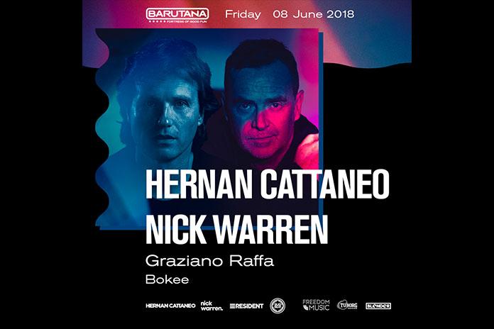 Ekskluzivni b2b DJ set Hernan Cattaneo i Nick Warren u Barutani