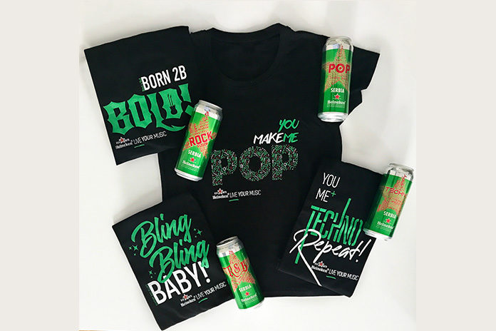 Heineken Live your music Superkul majice