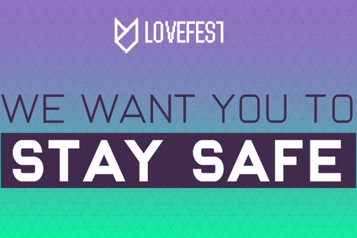 Lovefest Stay Safe droga blog