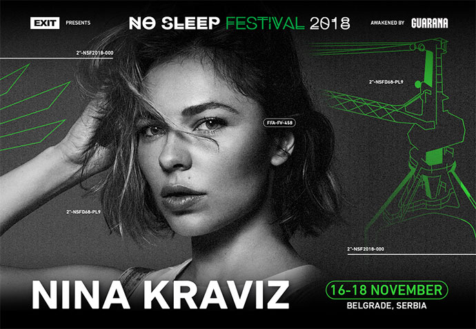 Nina Kraviz No Sleep Festival 2018 Hangar Beograd