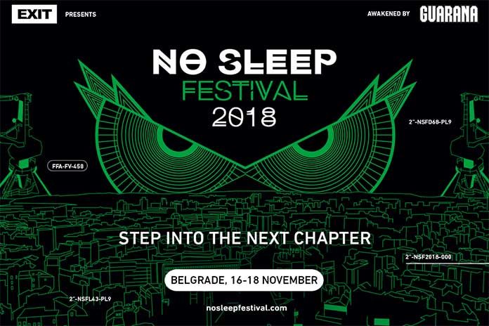 No Sleep festival 2018 Hangar Beograd