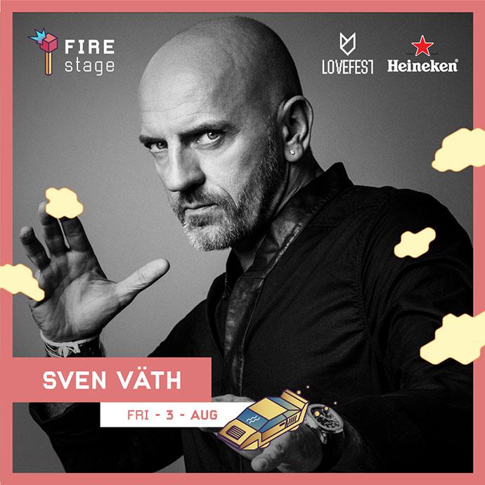 Sven Vath Cocoon Fire Stage Lovefest 2018