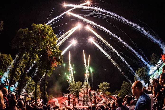 Lovefest 2018 recenzija Fire Stage vatromet