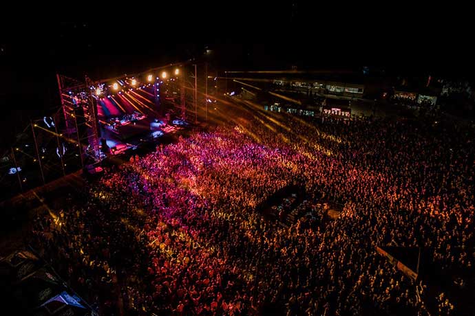 Addiko Main stage Sea Dance festival 2018 Dron