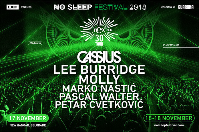 Cassius Lee Burridge No Sleep festival 2018