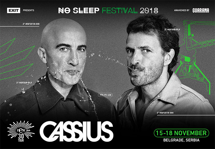 Cassius No Sleep festival 2018