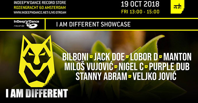 I AM Different Showcase ADE 2018