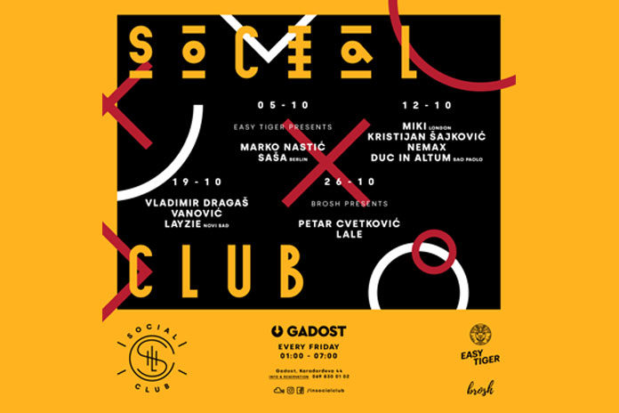 Late Night Social Club October 2018