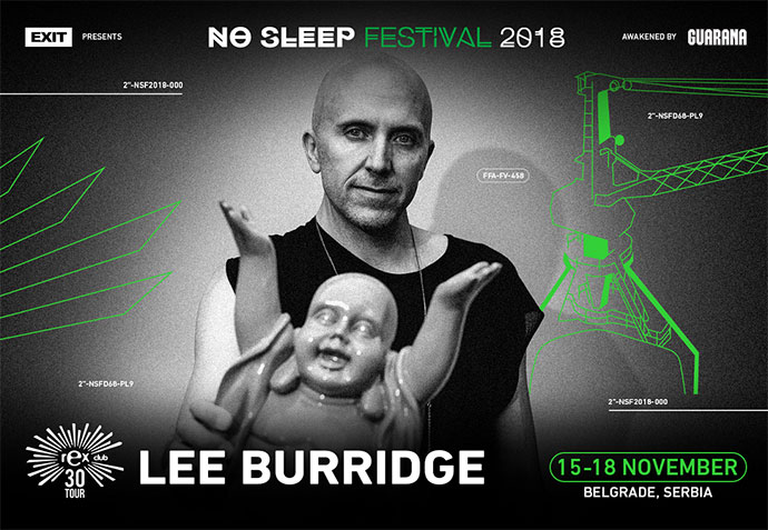 Lee Burridge No Sleep festival 2018