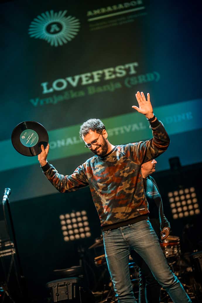 Ambasador nagrada 2018 Lovefest Marko Vukomanović