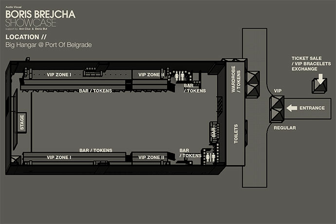 Boris Brejcha Showcase Mapa Hangar