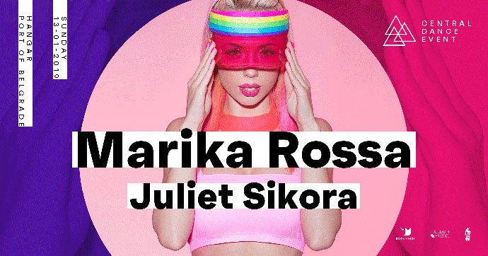Marika Rossa Juliet Sikora Central Dance Event Srpska Nova godina 2019 Hangar