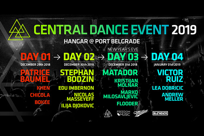 Central Dance Event 2019 Full Line Up