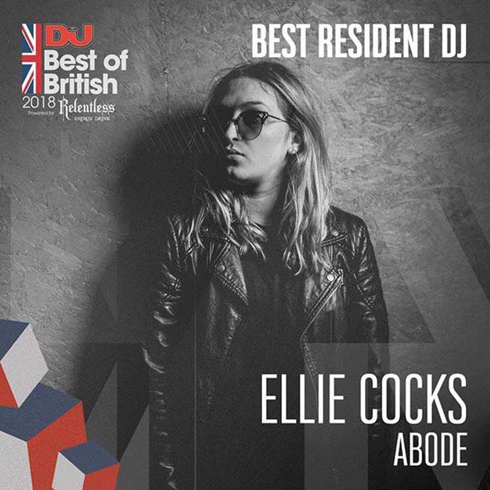Ellie Cocks Best Resident DJ DJ Mag Best Of British Awards 2018