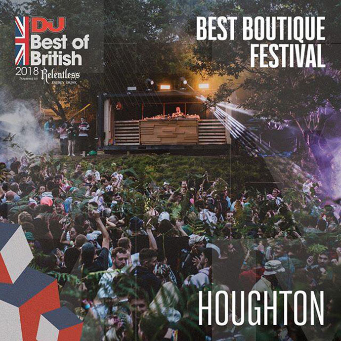 Houghton Best Boutique Festival Mag Best Of British Awards 2018