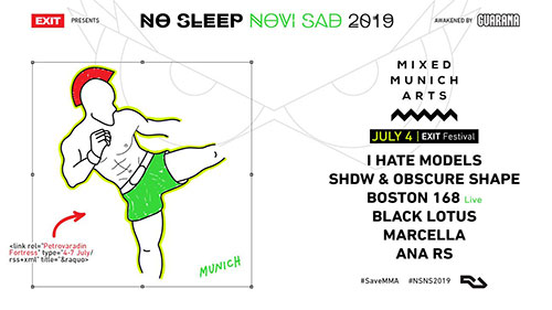 No Sleep Novi Sad 2019 dan prvi line up
