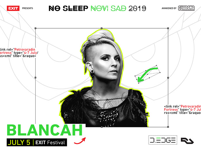 BLANCAh No Sleep Novi Sad EXIT festival 2019