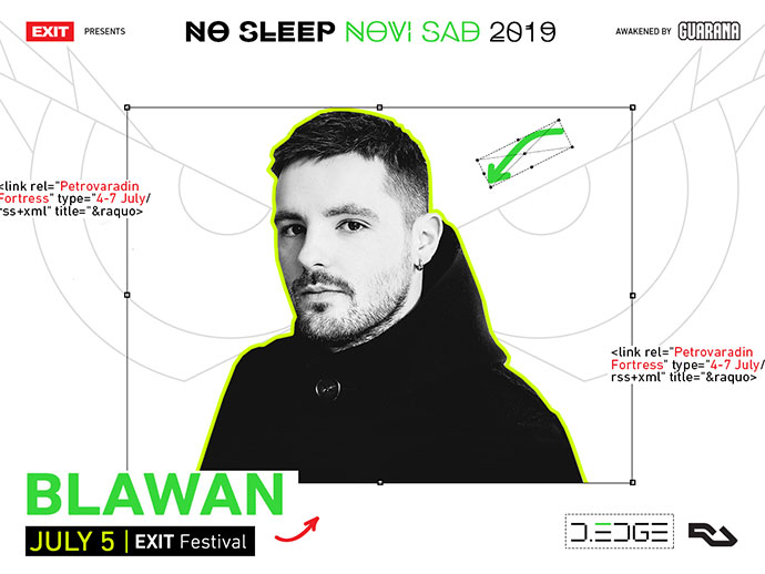 Blawan No Sleep Novi Sad EXIT festival 2019