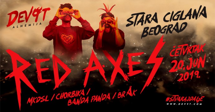 Red Axes event cover devet festival