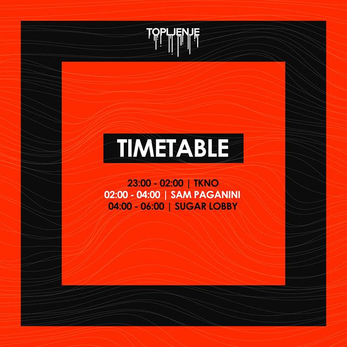 Topljenje Sam Paganini satnica