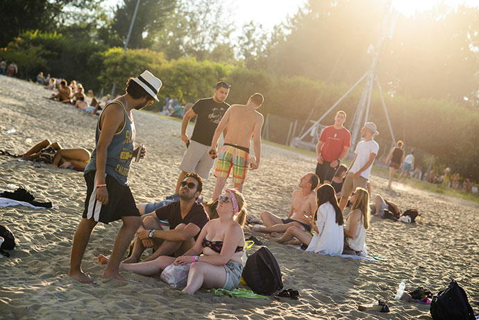 EXIT 2019 kamp plaža Štrand