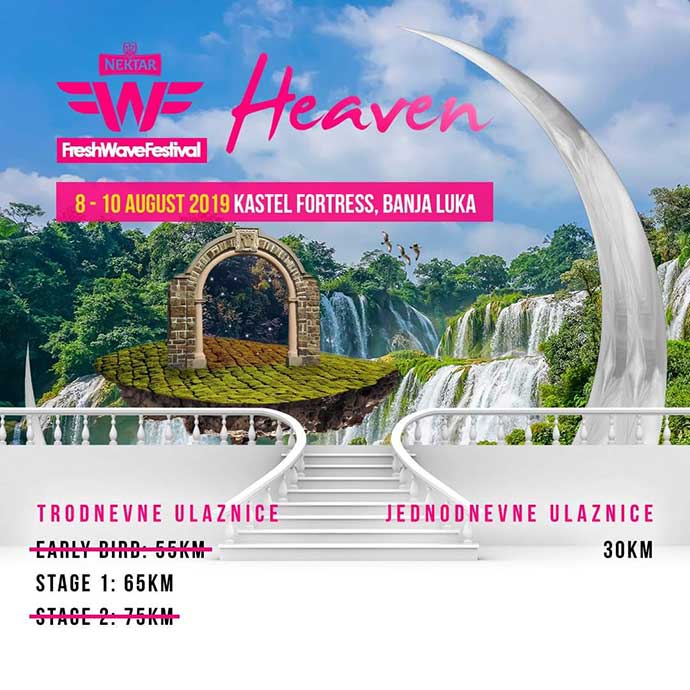 Fresh Wave festival 2019 jednodnevne karte