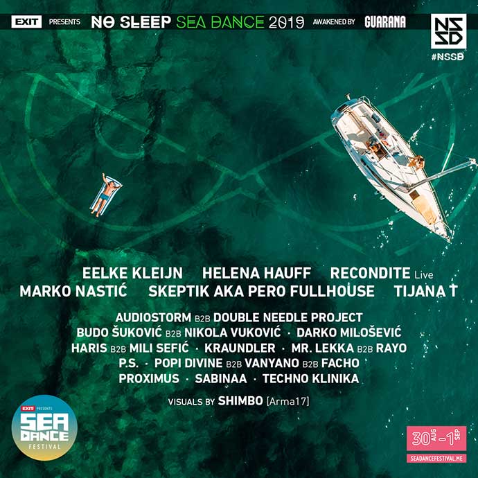 Helena Hauff Eelke Kleijn Sea Dance festival 2019