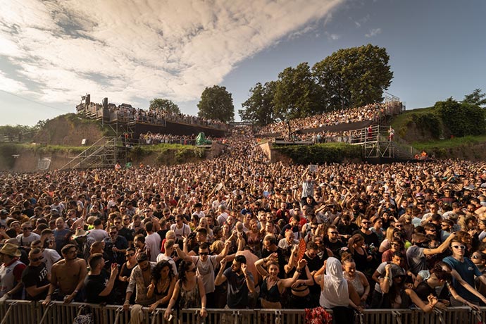 EXIT festival 2019 Dance Arena svitanje