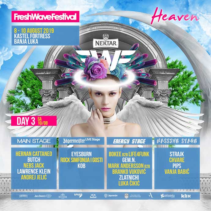 Fresh Wave festival 2019 Dan treci Line Up