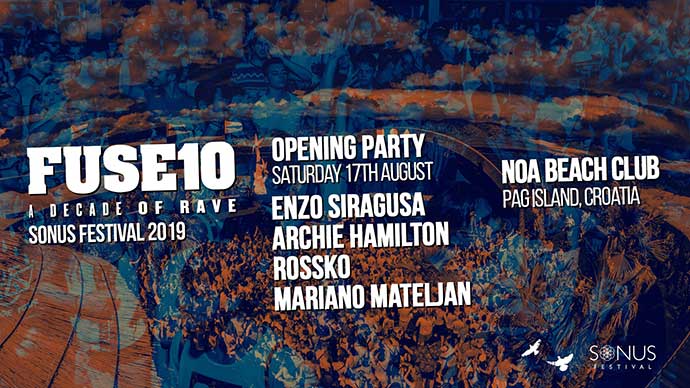 Sonus opening party FUSE Archie Hamilton