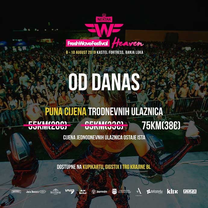 Fresh Wave Heaven poslednje faza prodaje karata