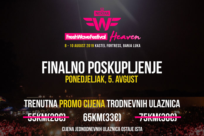 Fresh Wave festival ulaznice