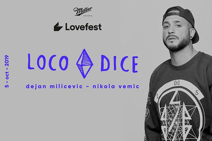 Loco Dice Lovefest Fire Hangar 2019