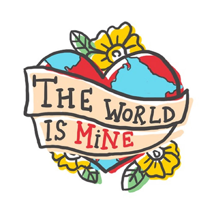 The World Is Mine Viber sticker Sea Dance festival