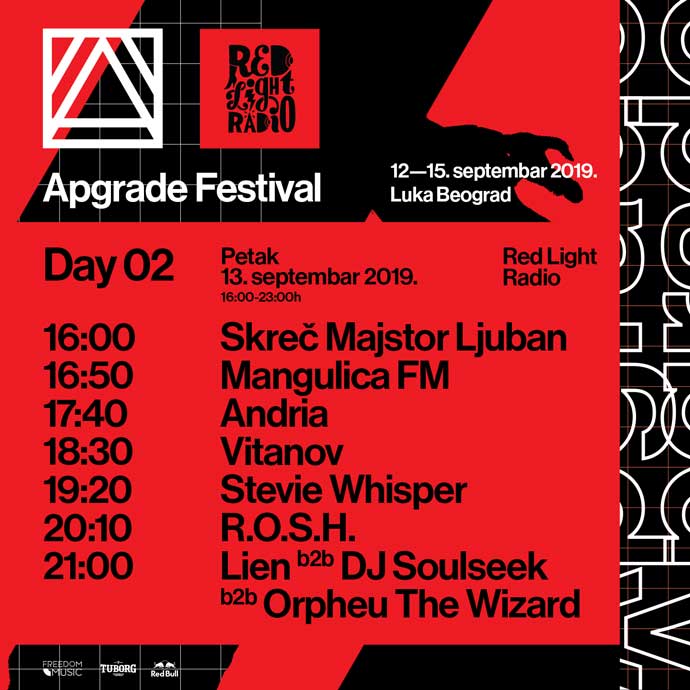 Red Light Radio Apgrade festival 2019