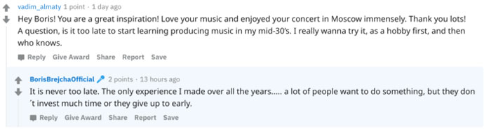 Boris Brejcha Reddit AMA 2019