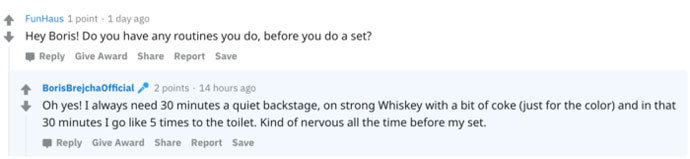 Boris Brejcha Reddit AMA 2019