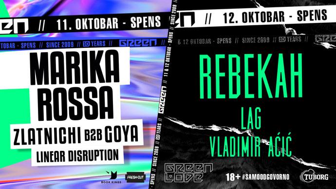Marika Rossa Rebekah Green Love festival Spens 2019