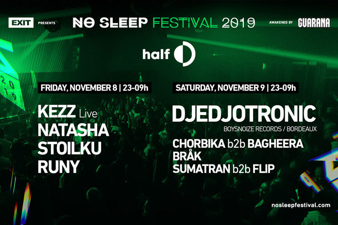 No Sleep festival 2019 half