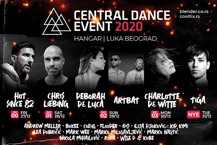 Central Dance Event 2020 Full Line Up