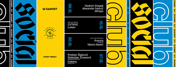 Social Club Decembar 2019 Gadost