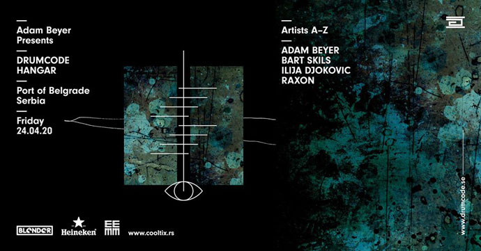 Adam Beyer Drumcode Belgrade Hangar