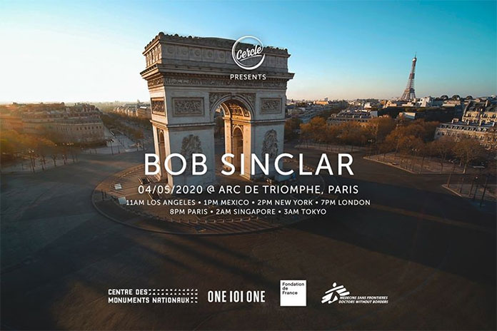Bob Sinclair Cercle Arc de Triomphe pariz