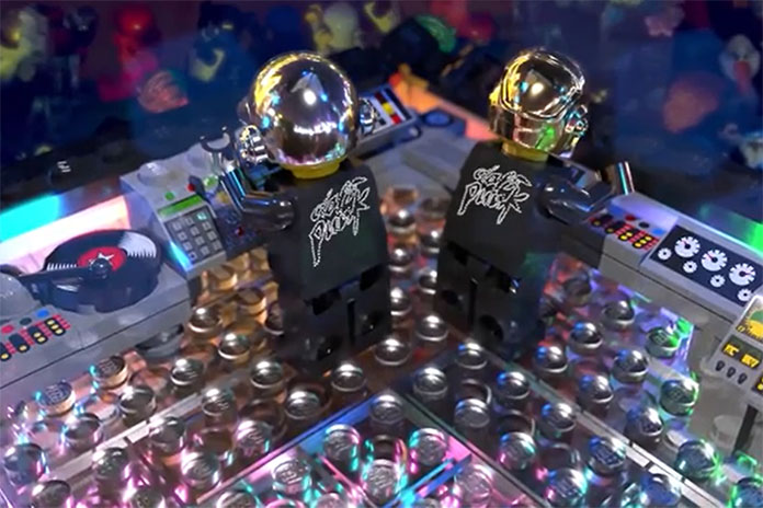 Daft Punk Alive 2007 Lego