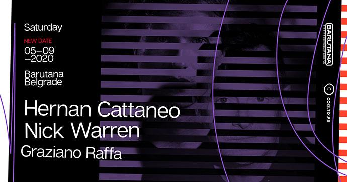 Hernan Cattaneo Nick Warren Barutana Septembar 2020