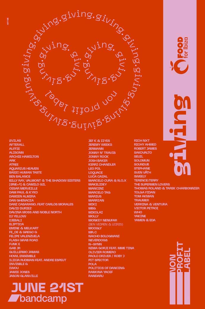 Kerri Chandler Sven Vath Solomun Giving Compilation 1 Non Profit